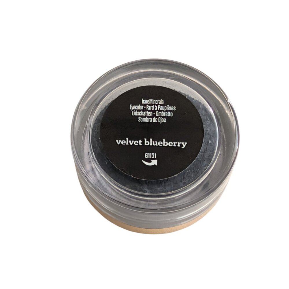 Bare Minerals VELVET BLUEBERRY Eyeshadow Rare .28g/.01oz Mini Eyecolor SEALED